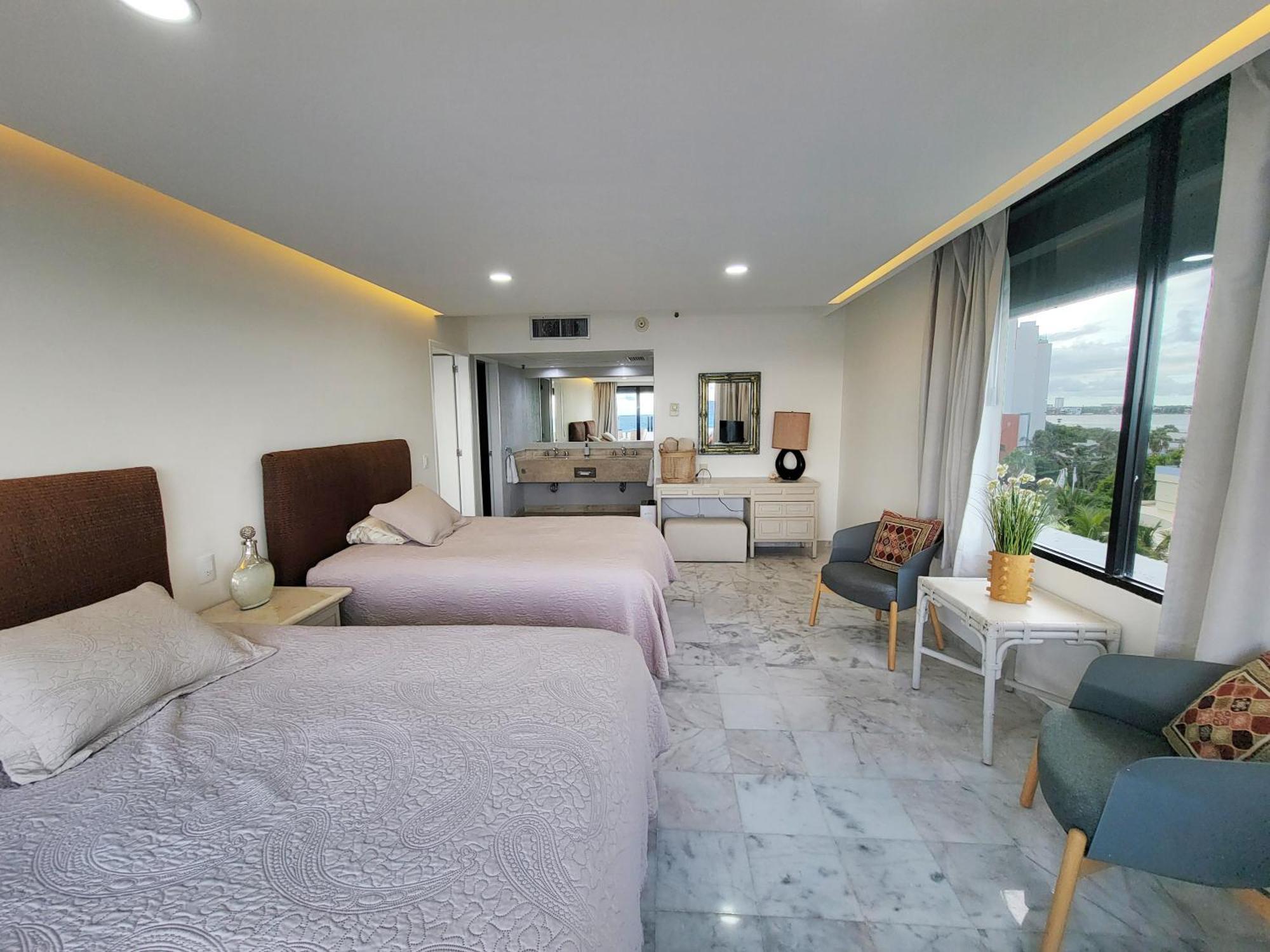 Beachfront Getaway Condo Cancún Eksteriør billede